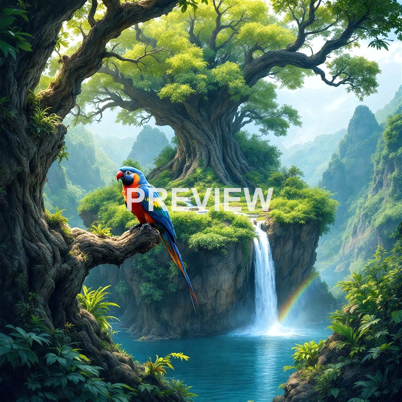 an-island-with-a-waterfall-and-a-rare-colorful-bird-s (39)_250320195610_Filename Text 2_00986_Filename Text 3_result